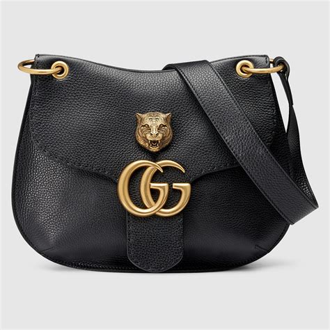 babero gucci|Gucci leather shoulder bag.